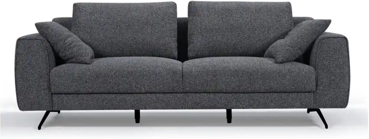 Furnhouse Einzelsofa Detroit ¦ grau ¦ Maße (cm): B: 217 H: 84 Polstermöbel > Sofas > 3-Sitzer - Höffner