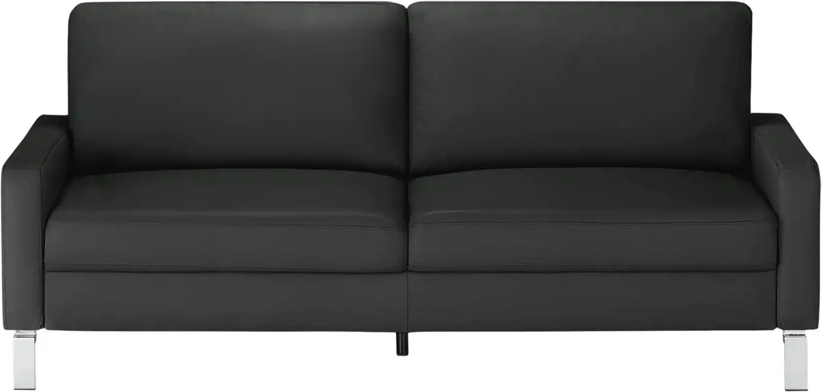 Max Schelling Einzelsofa aus Echtleder Maximum ¦ schwarz ¦ Maße (cm): B: 204 H: 86 T: 97.0 Polstermöbel > Sofas > 3-Sitz...