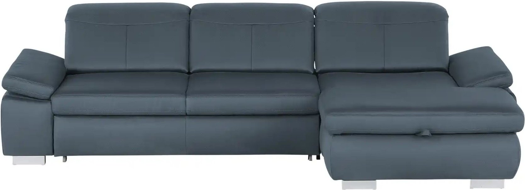 Thumbnail - Lounge Collection Ecksofa aus Mikrofaser Kathrin ¦ blau ¦ Maße (cm): B: 309 H: 85 T: 195.0 Polstermöbel > Sofas > Ecksof...