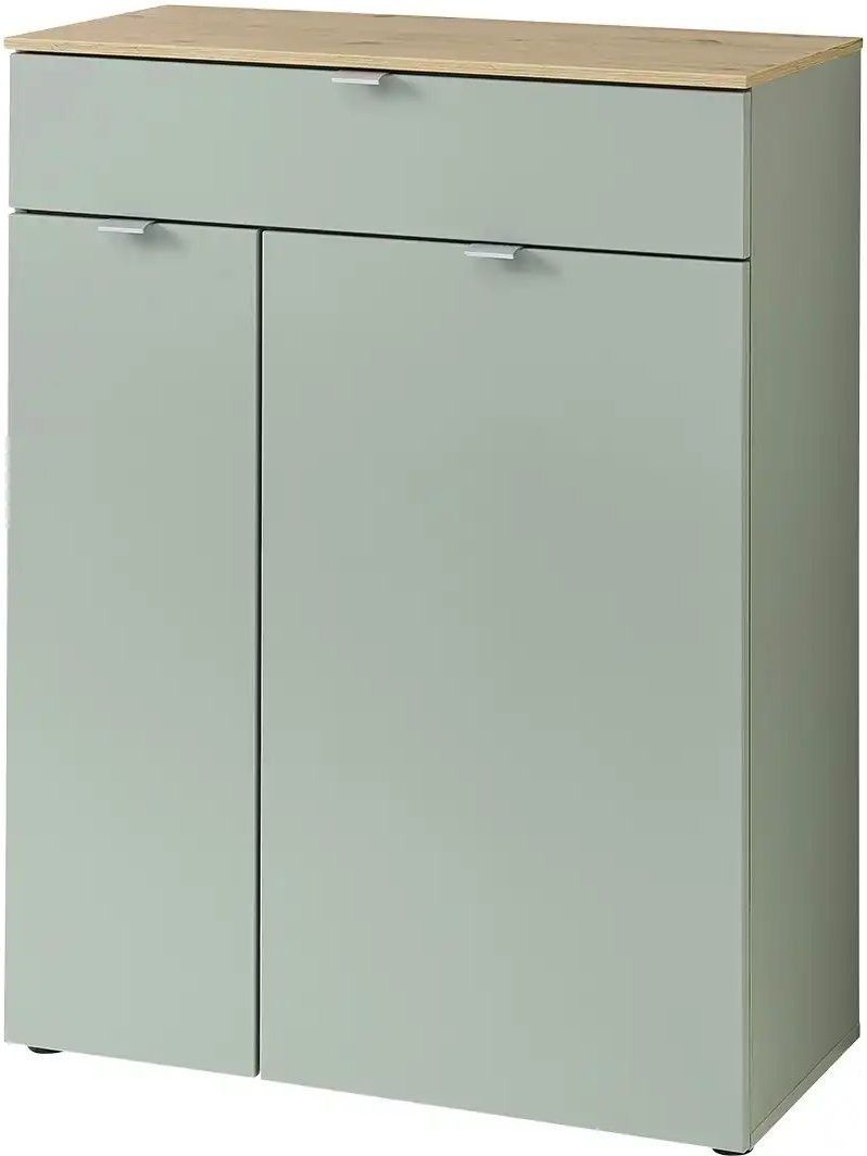 Thumbnail - uno Schuhkommode Turin ¦ grün ¦ Maße (cm): B: 78 H: 103 T: 38.0 Garderoben & Kleiderstangen > Garderoben Schuhschränke ...