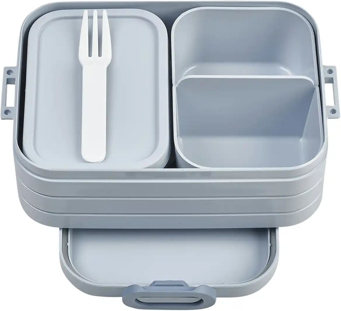 Mepal Bento-Lunchbox "To Go" Take a Break ¦ rot ¦ Kunststoff ¦ Maße (cm): B: 12 H: 6,5 Küchenzubehör & Helfer > Küchenh...