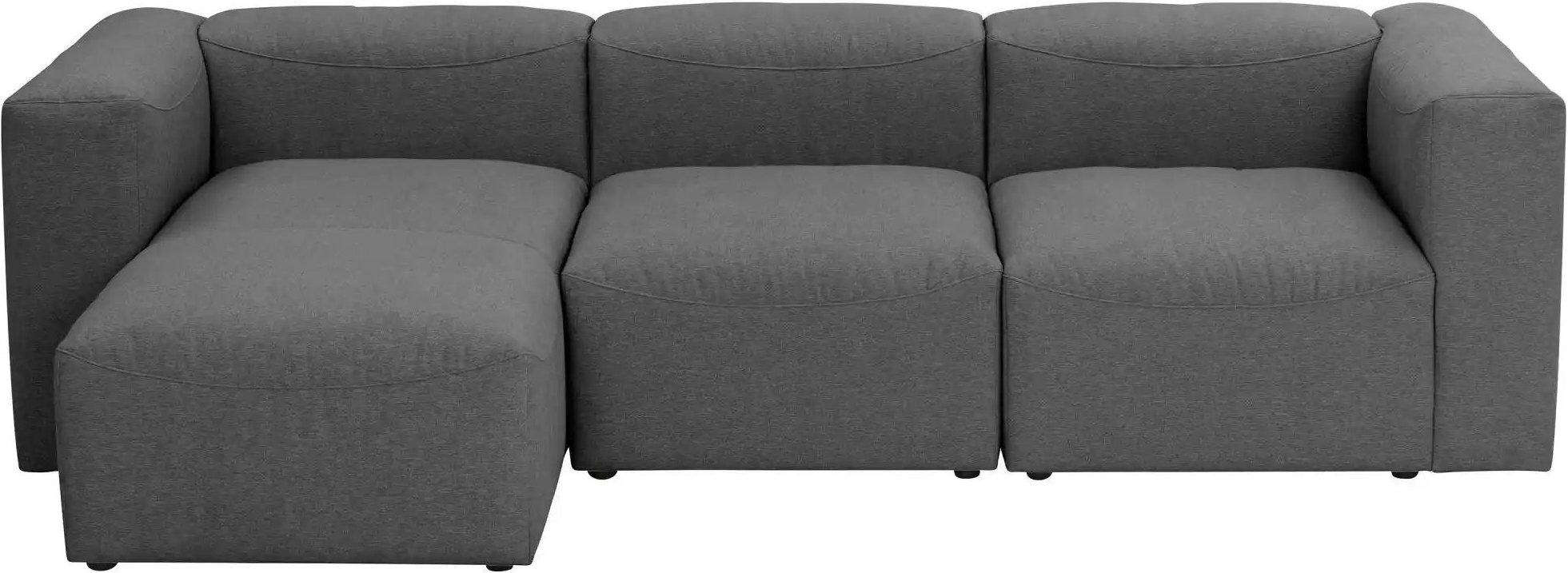 Max Winzer Ecksofa Lena ¦ schwarz ¦ Maße (cm): B: 275 H: 73 Polstermöbel > Sofas > Modulsofas - Höffner