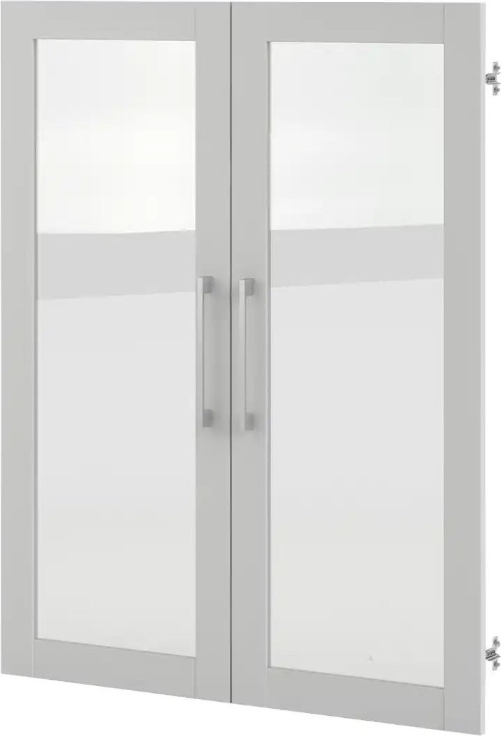 2 Glastüren mit Holzrahmen Success ¦ weiß ¦ Maße (cm): B: 83,7 H: 105,4 T: 1.6 Sonstiges Zubehör - Höffner