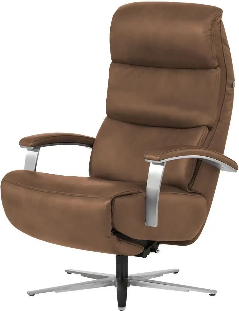 Hukla Ledersessel Florian ¦ braun ¦ Maße (cm): B: 73 H: 115 T: 91.0 Polstermöbel > Sessel > Relaxsessel - Höffner