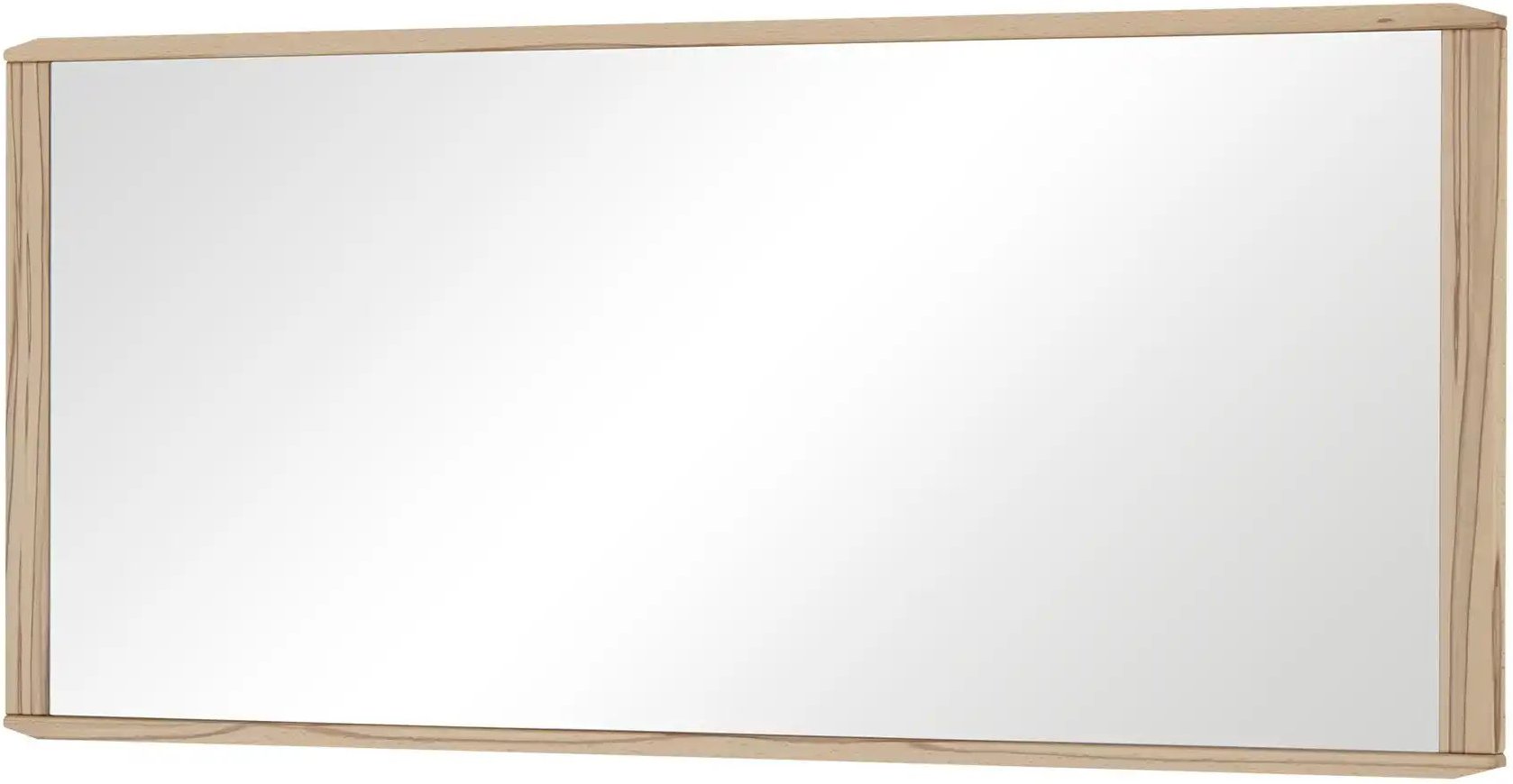 Spiegel 117 5 x 52 cm Novum ¦ holzfarben ¦ Glas,Aluminium ¦ Maße (cm): B: 117,5 H: 52 T: 2.0 Garderoben & Kleiderstangen...