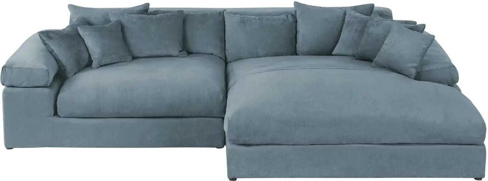 smart Ecksofa Lianea ¦ blau ¦ Maße (cm): B: 291 H: 86 T: 208.0 Polstermöbel > Sofas > 3-Sitzer - Höffner