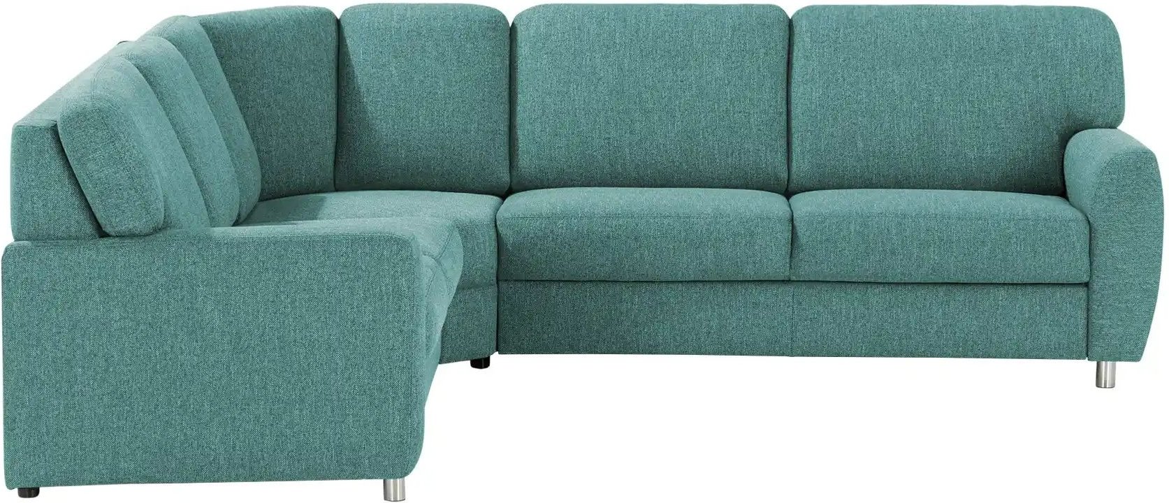 smart Ecksofa Valencia ¦ türkis/petrol ¦ Maße (cm): B: 240 H: 90 T: 270.0 Polstermöbel > Sofas > Ecksofas - Höffner