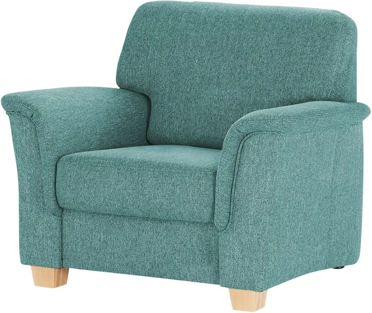 smart Sessel Valencia ¦ türkis/petrol ¦ Maße (cm): B: 100 H: 90 T: 93.0 Polstermöbel > Sessel > Relaxsessel - Höffner