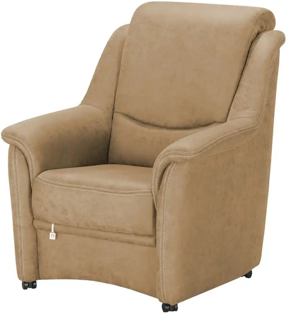 Funktionssessel mit Kopfteilverstellung Lech ¦ braun ¦ Maße (cm): B: 82 H: 105 T: 91.0 Polstermöbel > Sessel > Fernsehse...