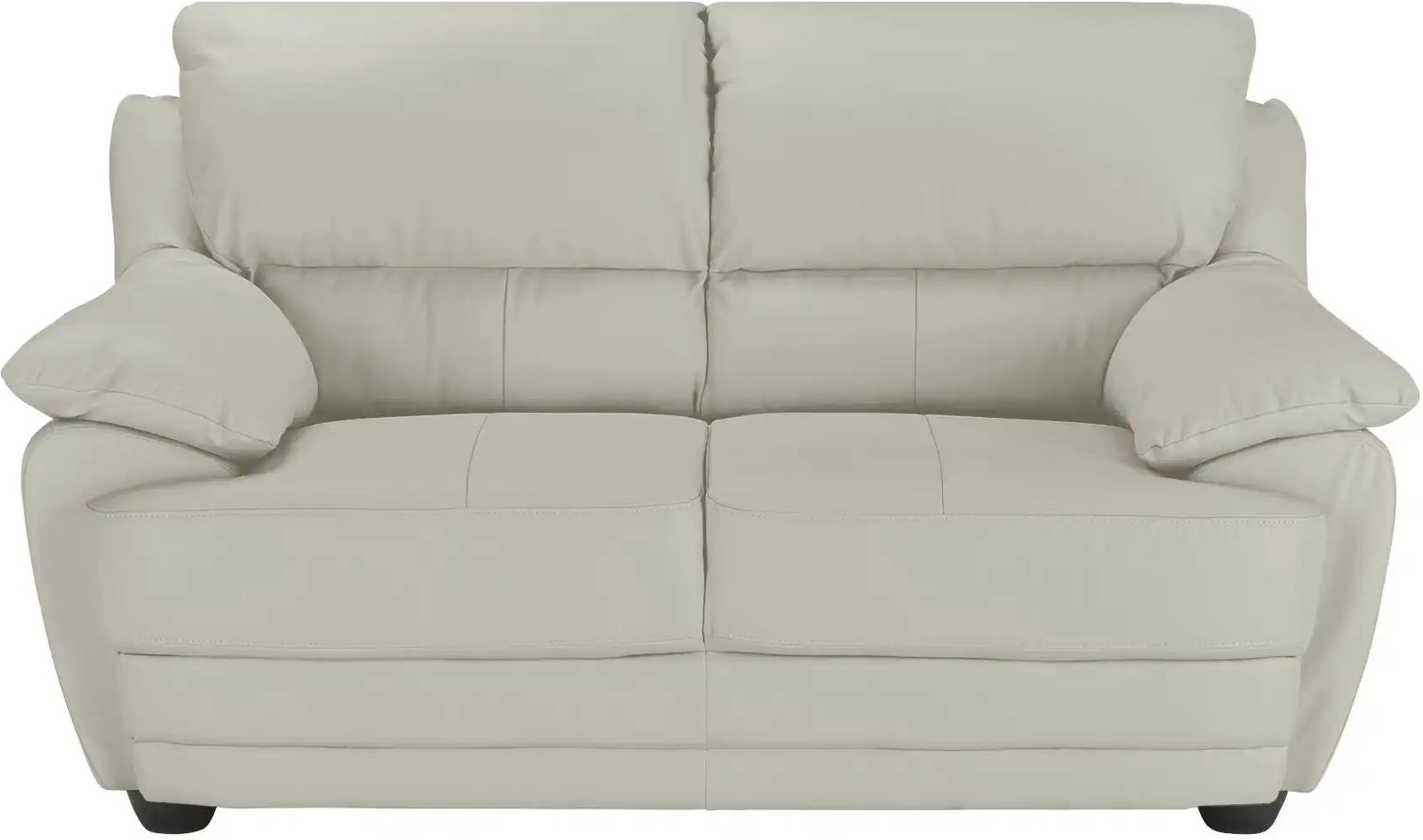 uno Einzelsofa Sitz- und Rückenbezug aus Echtleder Nebolo III ¦ grau ¦ Maße (cm): B: 174 H: 97 T: 100.0 Polstermöbel > S...