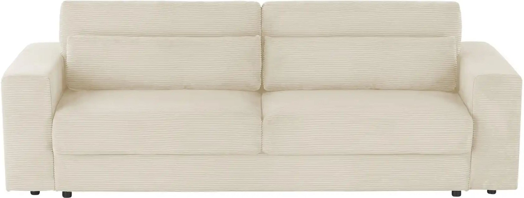 Big Sofa mit Schlaffunktion Branna ¦ beige ¦ Maße (cm): B: 250 H: 101 T: 105.0 Polstermöbel > Sofas > 2-Sitzer - Höffne...