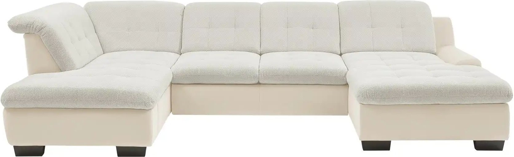 Lounge Collection Wohnlandschaft Davinci ¦ creme ¦ Maße (cm): B: 346 H: 85 T: 195.0 Polstermöbel > Sofas > Wohnlandscha...