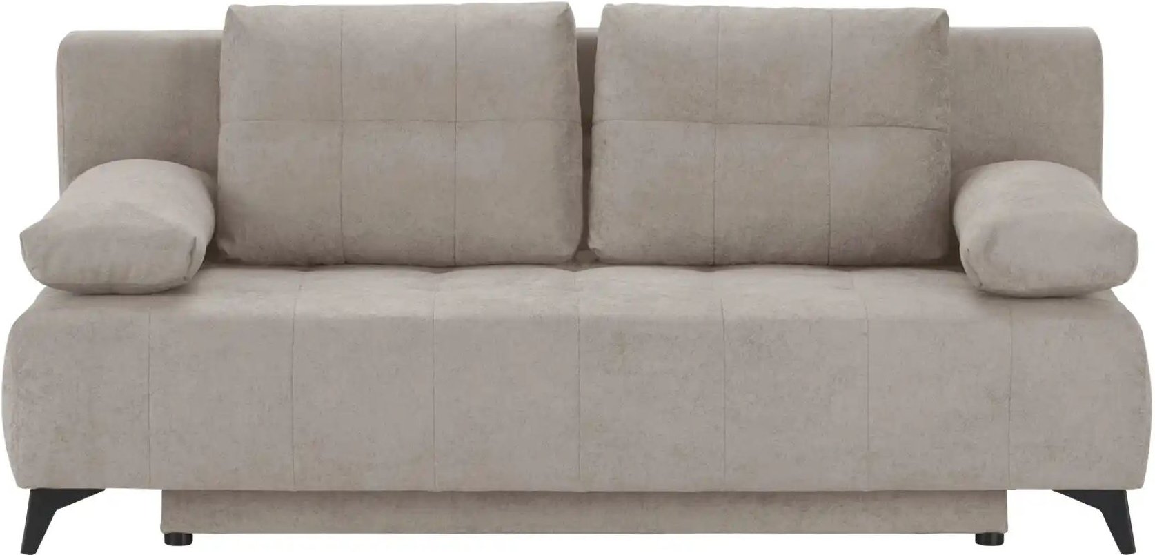 Schlafsofa  Eddy ¦ beige ¦ Maße (cm): B: 197 H: 88 T: 89.0 Polstermöbel > Sofas > 2-Sitzer - Höffner