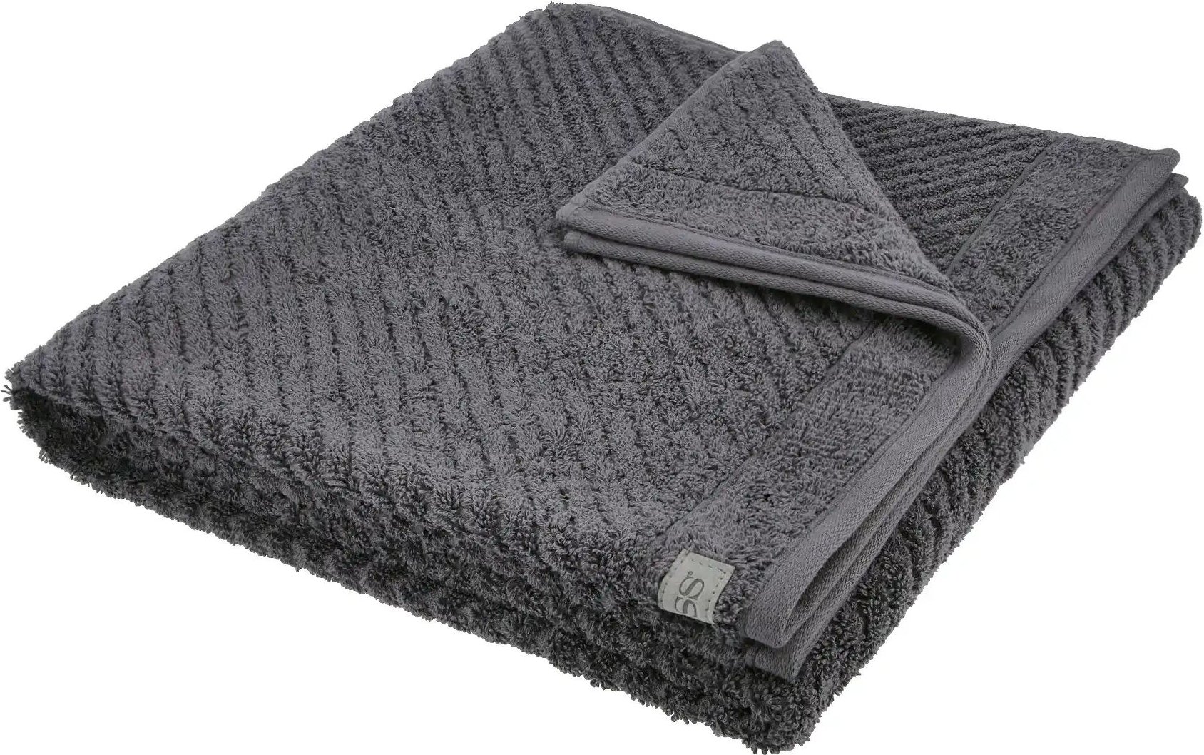 Ross Duschtuch 4006 ¦ grau ¦ Maße (cm): B: 70 Badtextilien > Handtücher & Badetücher > Handtücher - Höffner