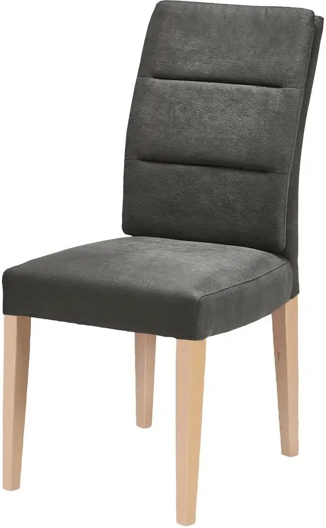 Woodford Esszimmerstuhl mit Steppung im Rücken Badu ¦ grau ¦ Maße (cm): B: 51 H: 98 T: 65.0 Stühle > Küchenstühle > Pols...