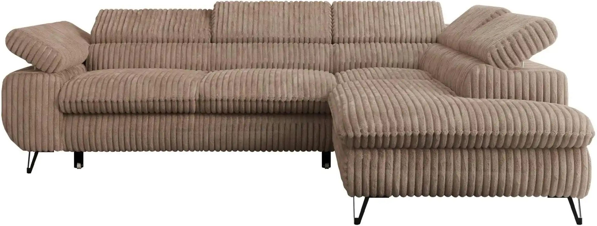 Ecksofa mit Schlaffunktion Peter ¦ braun ¦ Maße (cm): B: 273 H: 76 Polstermöbel > Sofas > Ecksofas - Höffner