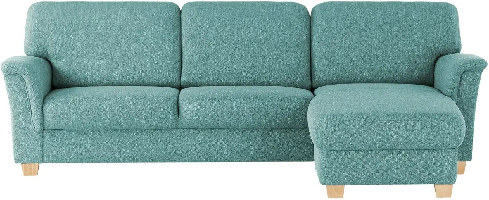 smart Ecksofa Valencia ¦ türkis/petrol ¦ Maße (cm): B: 265 H: 90 T: 173.0 Polstermöbel > Sofas > Ecksofas - Höffner
