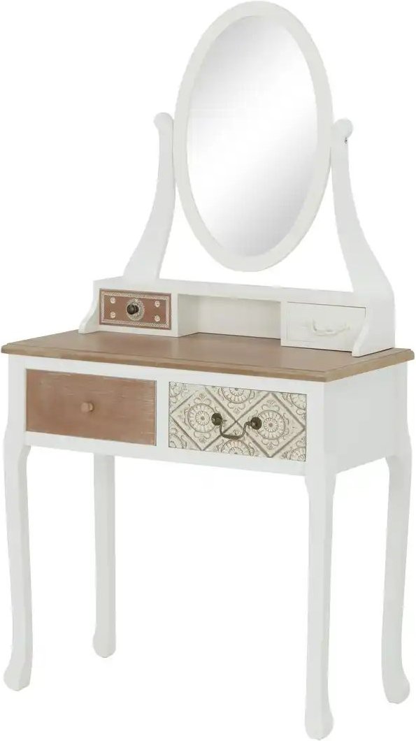 Schminktisch Foggia ¦ weiß ¦ Maße (cm): B: 80 H: 150 T: 40.0 Tische > Schminktische - Höffner