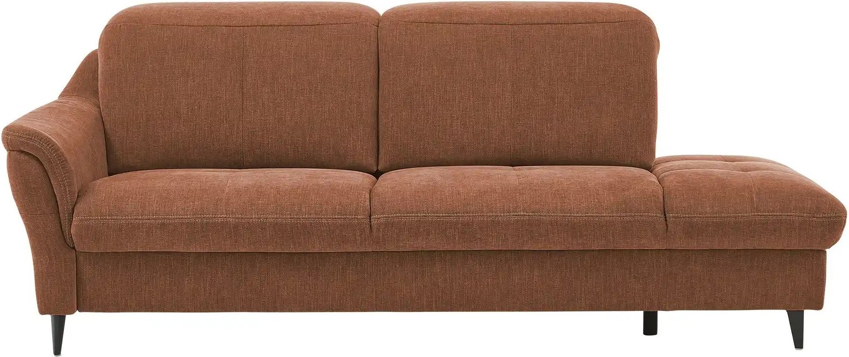meinSofa Recamiere Ellen ¦ orange ¦ Maße (cm): B: 219 H: 103 T: 102.0 Polstermöbel > Ottomanen & Recamiere - Höffner