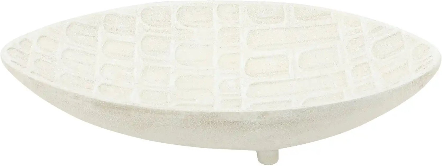 HOME STORY Deko Schale ¦ weiß ¦ Polyresin (Kunstharz) ¦ Maße (cm): B: 11 H: 29 Accessoires > Deko-Schalen - Höffner