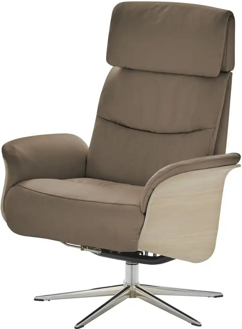 SKAGEN STUDIO Relaxsessel Lasse ¦ braun ¦ Maße (cm): B: 77 H: 105 T: 114.0 Polstermöbel > Sessel > Drehsessel - Höffner