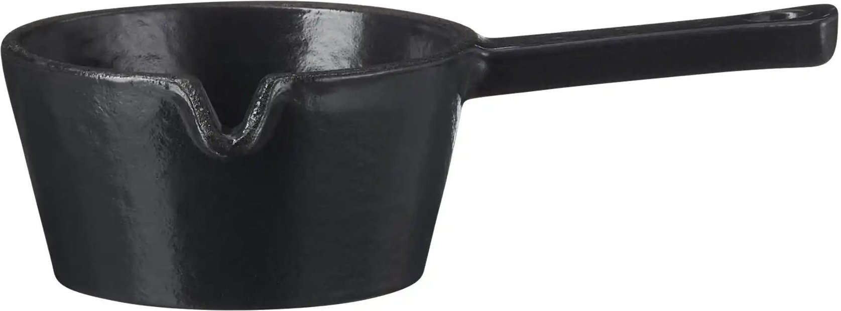 Meisterkoch Minikasserolle OPUS ¦ schwarz ¦ Gußeisen ¦ Maße (cm): H: 5 Ø: 9.5 Töpfe & Pfannen & Zubehör > Töpfe - Höff...