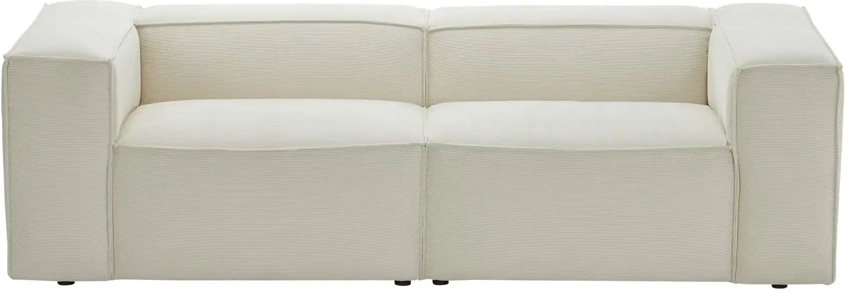 Sofa 2-sitzig Relana ¦ weiß ¦ Maße (cm): B: 240 H: 69 T: 100.0 Polstermöbel > Sofas > Modulsofas - Höffner