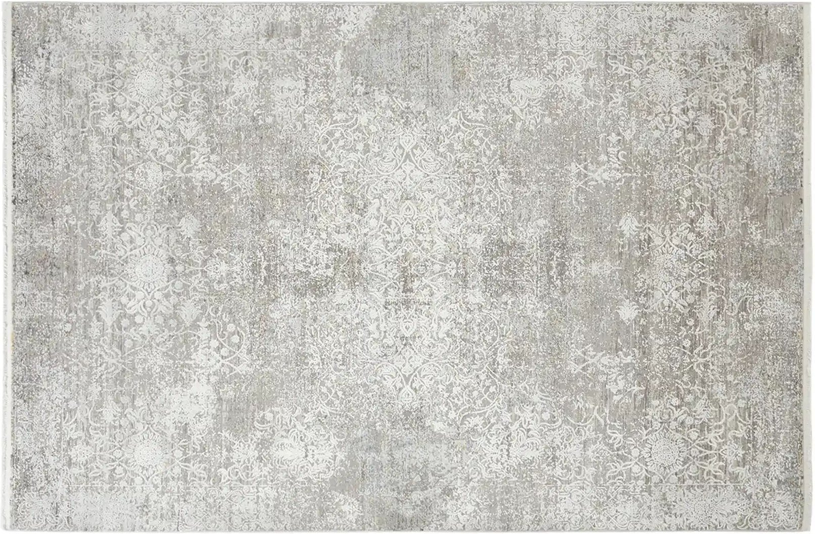 Kurzflorteppich Babylon ¦ grau ¦ Synthetische Fasern,Viskose ¦ Maße (cm): B: 160 Teppiche > Vintage Teppiche - Höffner