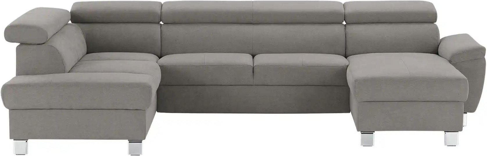 uno Wohnlandschaft aus Mikrofaser Avola ¦ blau ¦ Maße (cm): B: 315 H: 90 T: 208.0 Polstermöbel > Sofas > Wohnlandschafte...