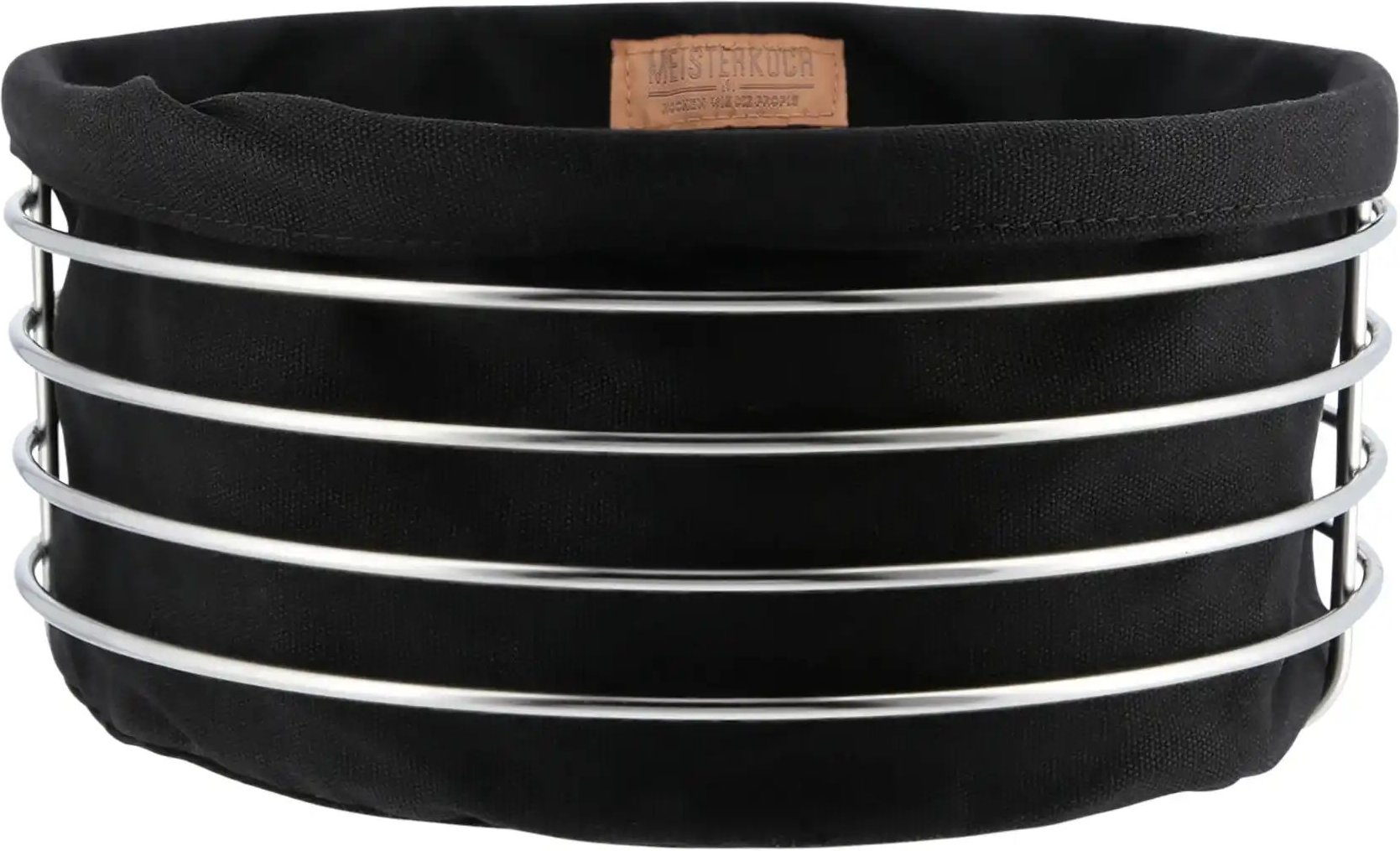 Meisterkoch Brotkorb rund CENA ¦ schwarz ¦ Maße (cm): H: 11 Ø: 23 Küchenzubehör & Helfer > Brot Aufbewahrung - Höffner