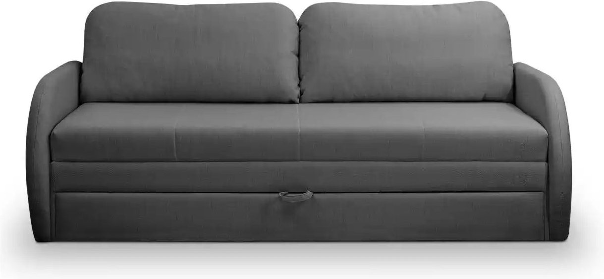 Selsey Einzelsofa mit Schlaffunktion Diego ¦ grau ¦ Maße (cm): B: 221 H: 90 Polstermöbel > Sofas > 3-Sitzer - Höffner