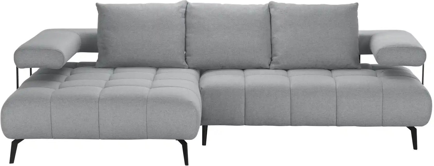 switch Ecksofa Magnetic ¦ grau ¦ Maße (cm): B: 266 H: 68,5 T: 180.0 Polstermöbel > Sofas > Ecksofas - Höffner