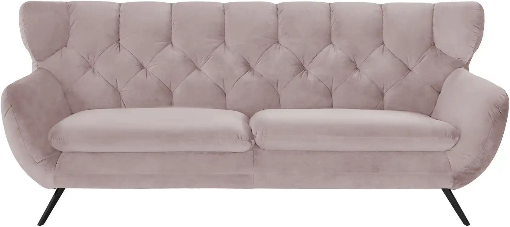 Jette Home Sofa Caldara ¦ rosa/pink ¦ Maße (cm): B: 225 H: 94 T: 95.0 Polstermöbel > Sofas > 3-Sitzer - Höffner