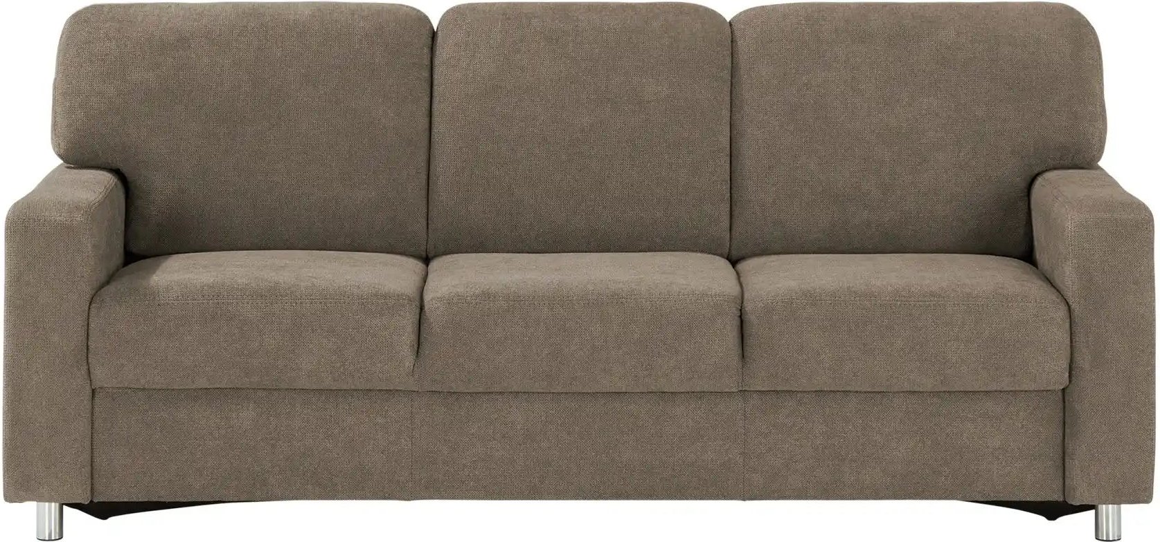 smart Sofa Valencia ¦ braun ¦ Maße (cm): B: 212 H: 90 T: 93.0 Polstermöbel > Sofas > 3-Sitzer - Höffner