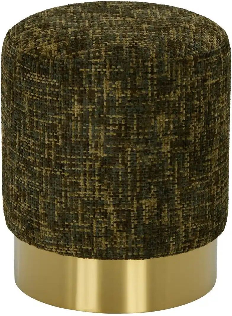 Pouf Märta ¦ grün ¦ Maße (cm): H: 47 Ø: 39 Polstermöbel > Hocker > Sitzpouf - Höffner