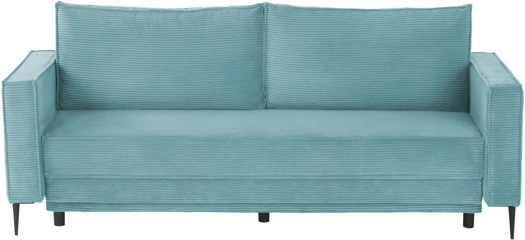 Schlafsofa Teresina ¦ blau ¦ Maße (cm): B: 222 H: 93 T: 98.0 Polstermöbel > Sofas > 2-Sitzer - Höffner