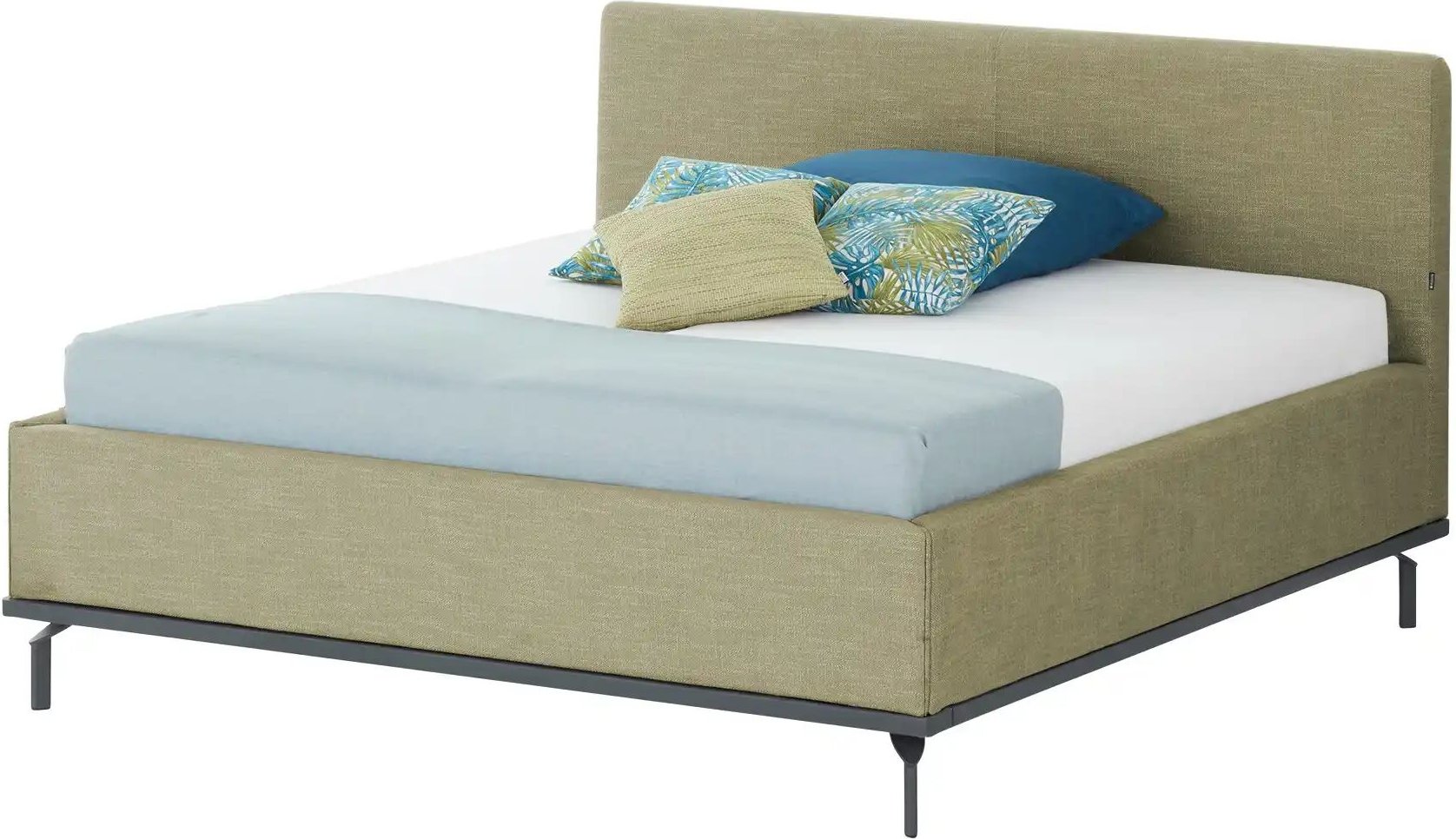 Musterring Polsterbett mit Bettkasten Delphi Variante D ¦ grün ¦ Maße (cm): B: 178 H: 118 Betten > Komfortbetten - Höffn...