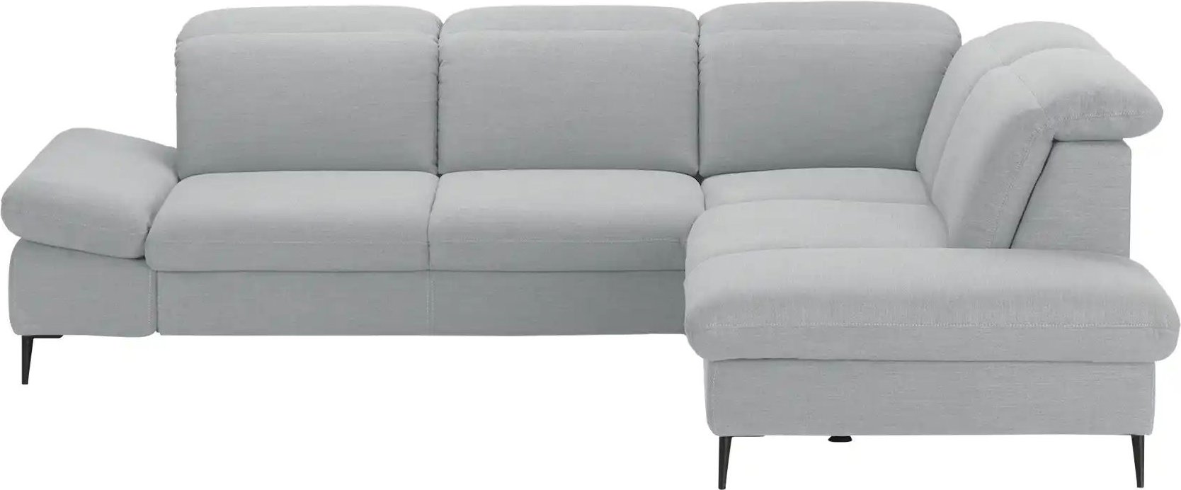 uno Ecksofa Serra ¦ grau ¦ Maße (cm): B: 268 H: 81 T: 215.0 Polstermöbel > Sofas > Ecksofas - Höffner