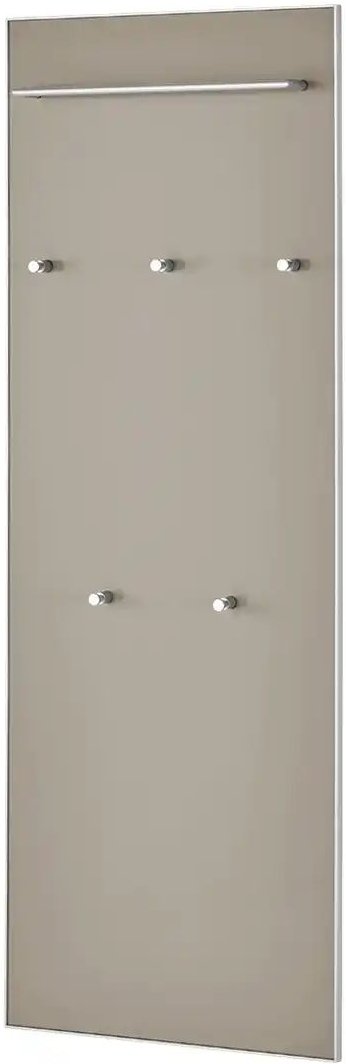 Garderobenpaneel Duna ¦ beige ¦ Glas,Holzwerkstoff ¦ Maße (cm): B: 60 H: 170 T: 10.0 Garderoben & Kleiderstangen > Wand...