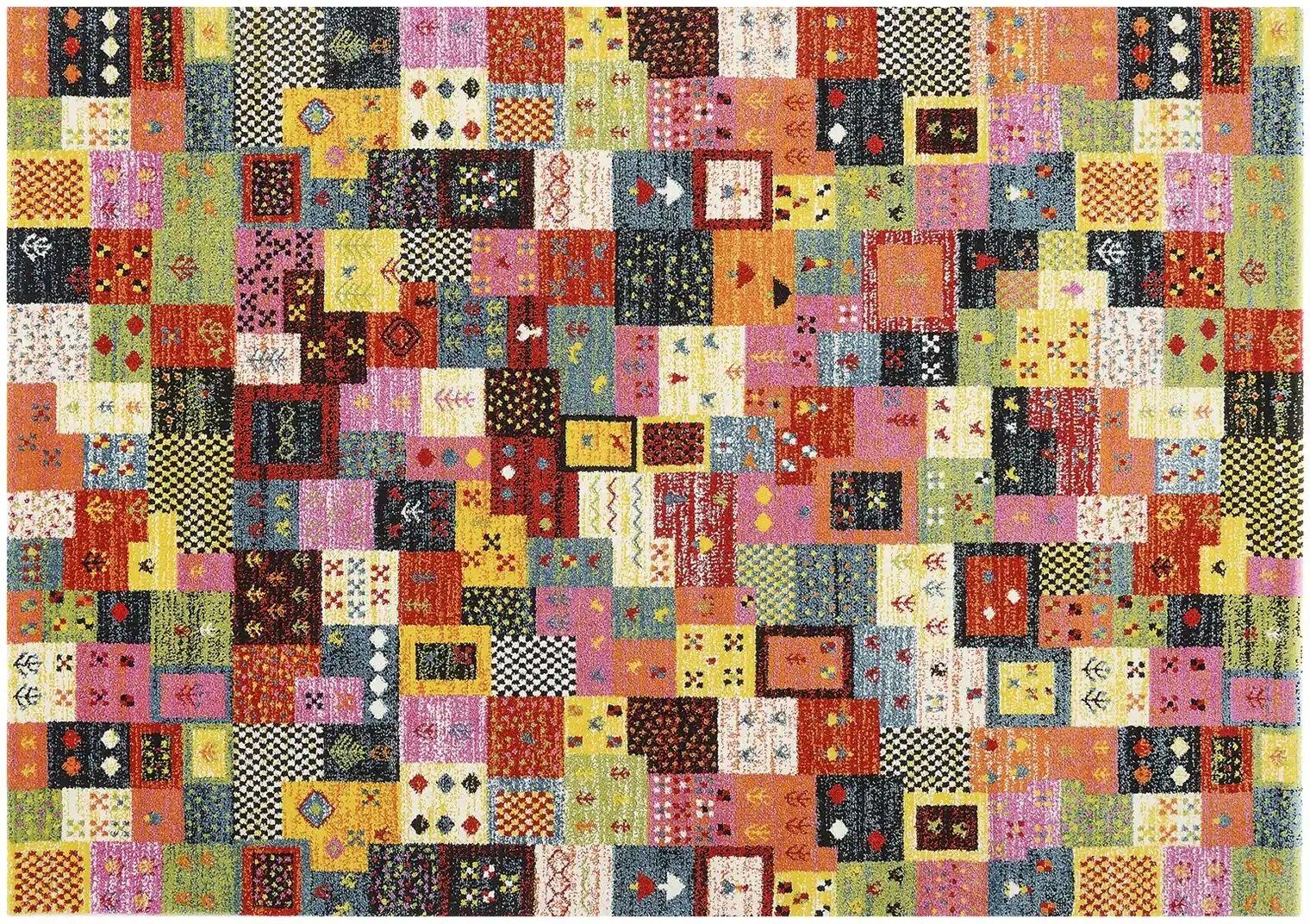 Kurzflorteppich Happiness Pardis ¦ mehrfarbig ¦ Synthetische Fasern ¦ Maße (cm): B: 65 Teppiche > Wohnteppiche - Höffne...