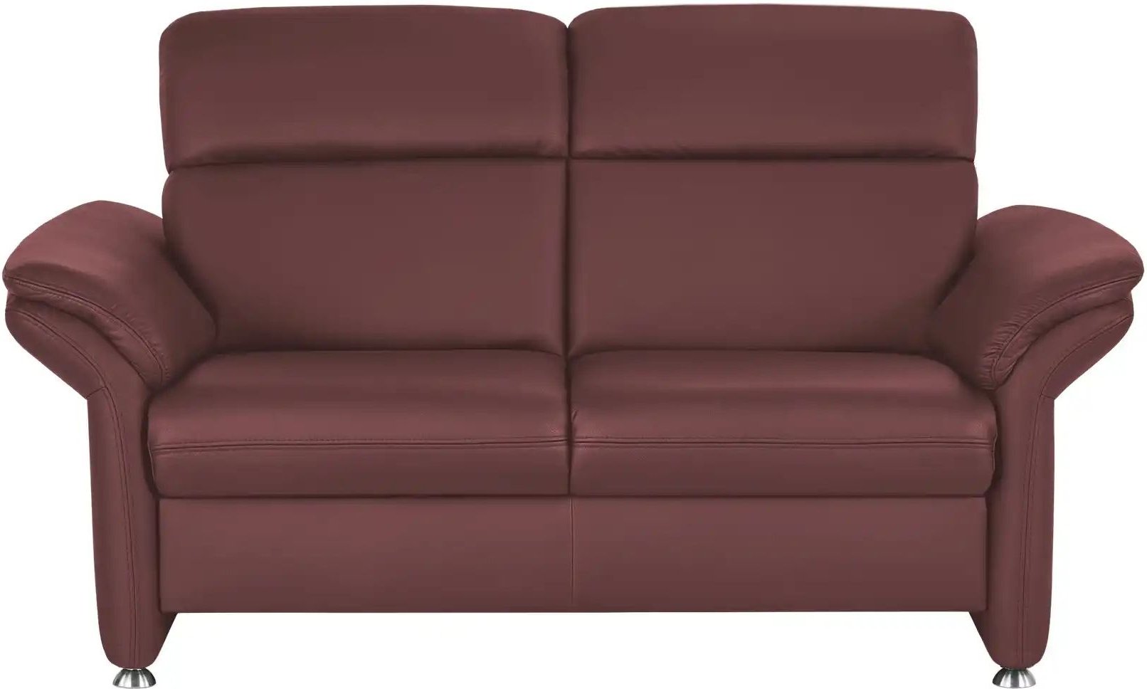 meinSofa Einzelsofa Leder Manon ¦ lila/violett ¦ Maße (cm): B: 170 H: 94 T: 92.0 Polstermöbel > Sofas > 2-Sitzer - Höffn...