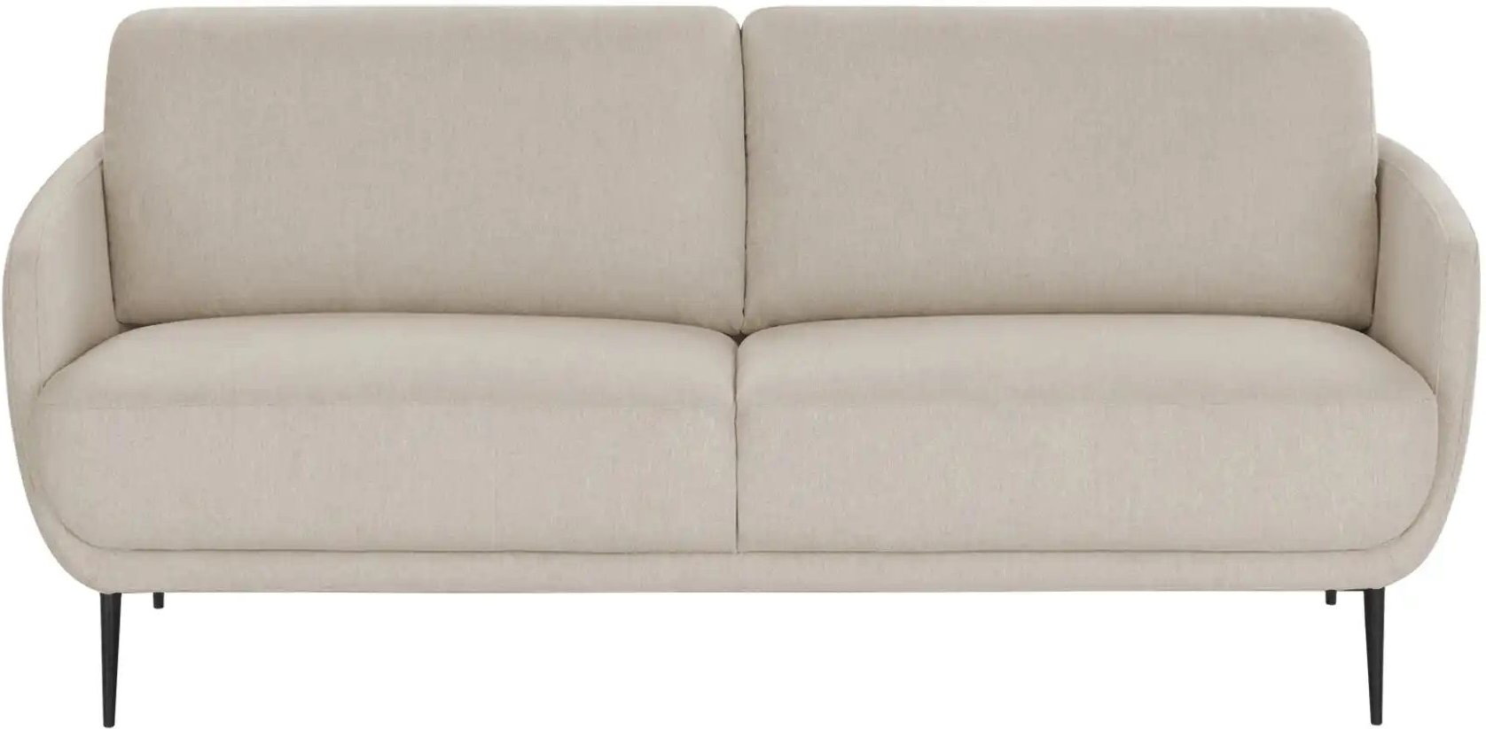 Jette Home Einzelsofa  Polly ¦ beige ¦ Maße (cm): B: 170 H: 80 T: 90.0 Polstermöbel > Sofas > 2-Sitzer - Höffner