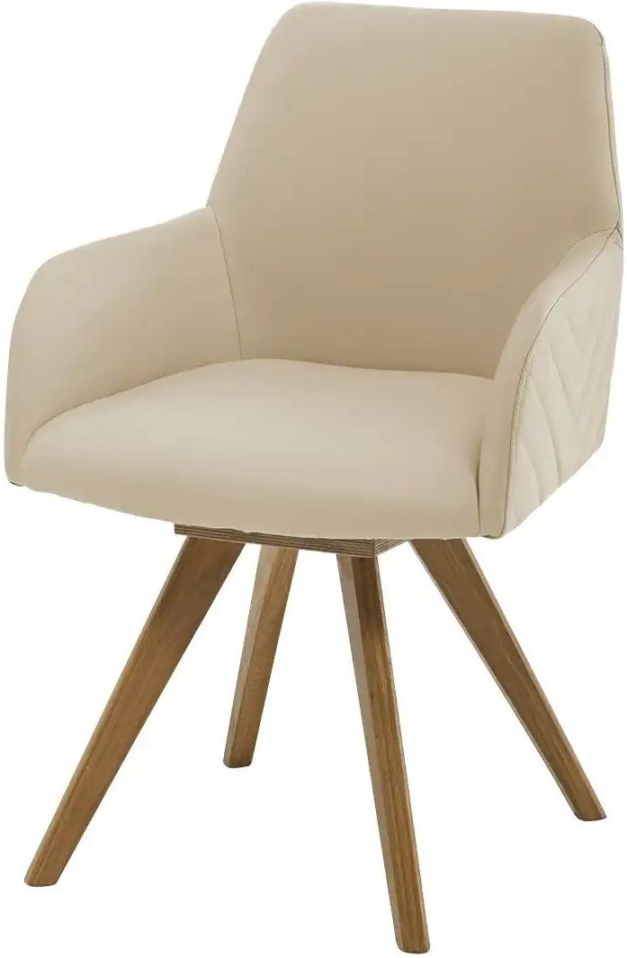 Woodford Esszimmerstuhl  Delhi ¦ beige ¦ Maße (cm): B: 61 H: 88 T: 66.5 Stühle > Küchenstühle > Küchenstühle mit Armlehn...