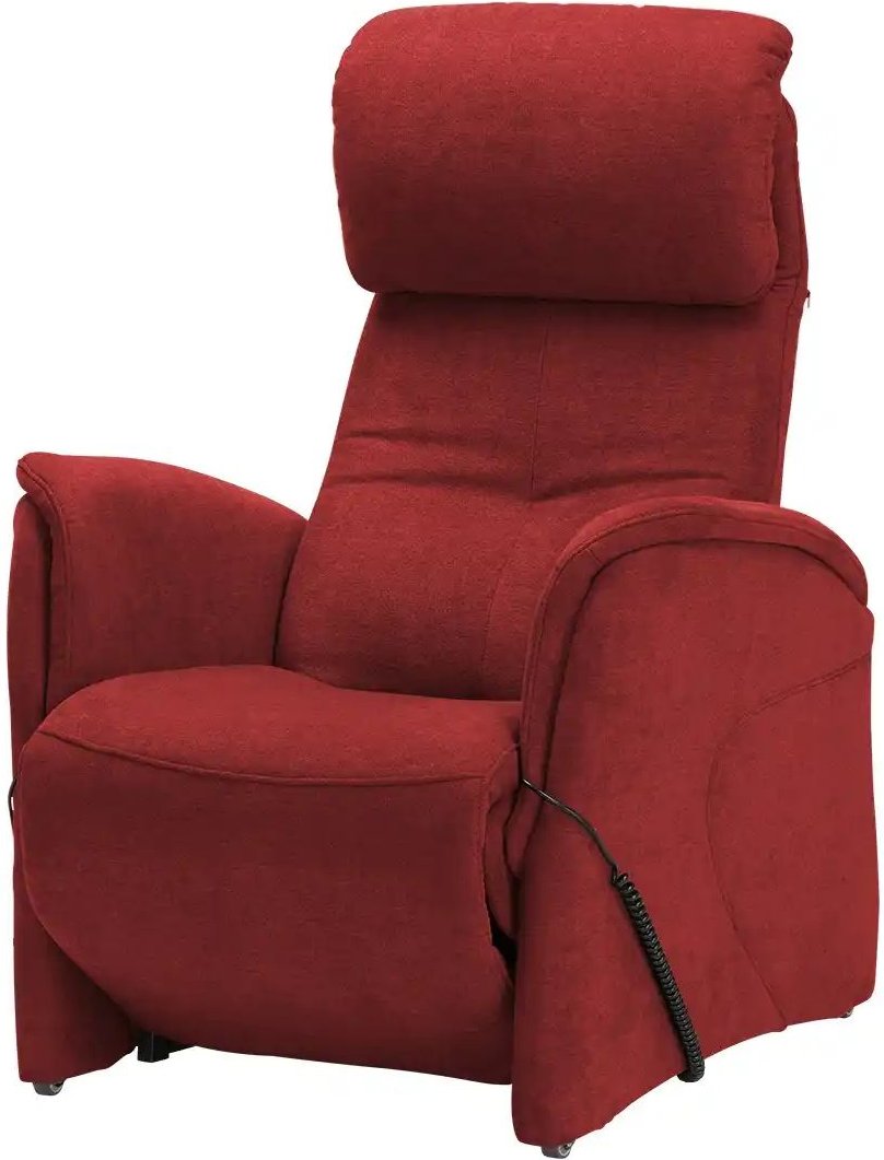 Hukla Relaxsessel Pierre ¦ rot ¦ Maße (cm): B: 75 H: 108 T: 87.0 Polstermöbel > Sessel > Fernsehsessel - Höffner