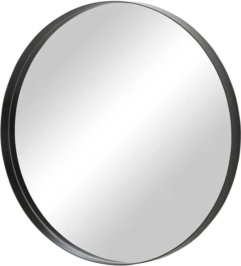 Wandspiegel ¦ schwarz ¦ Glas,Kunststoff ¦ Maße (cm): H: 5 Ø: 70 Accessoires > Spiegel - Höffner