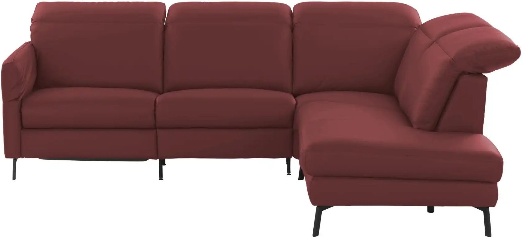 Wohnwert Ecksofa Monja ¦ rot ¦ Maße (cm): B: 279 H: 105 T: 220.0 Polstermöbel > Sofas > Ecksofas - Höffner