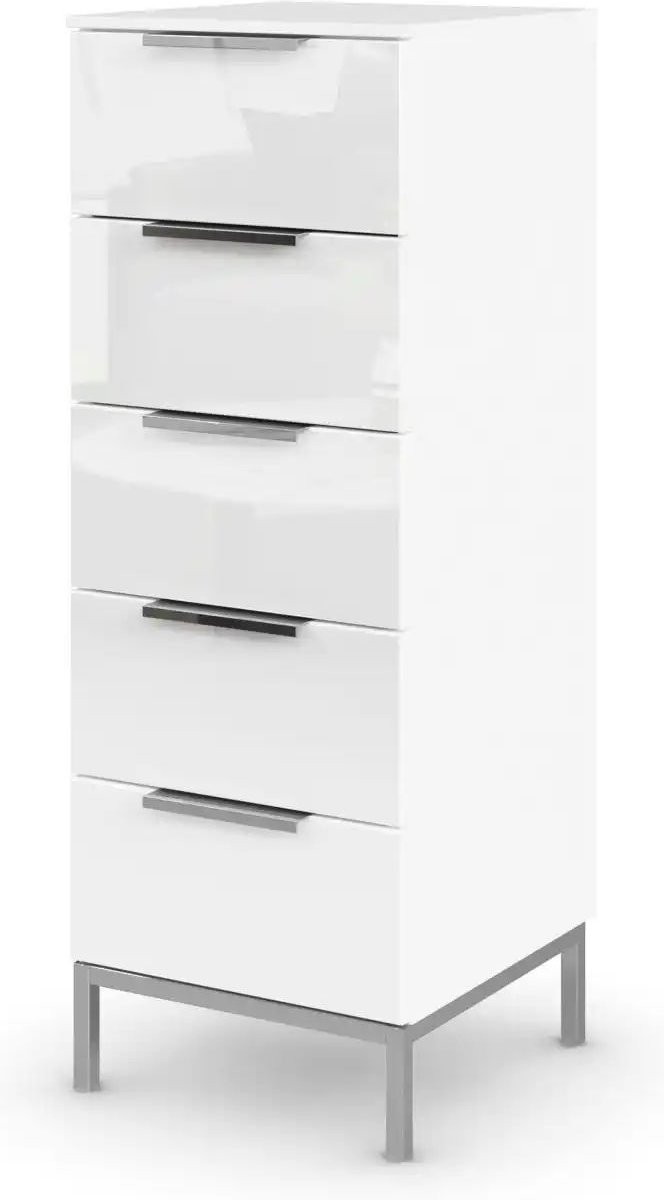 Thumbnail - Kommode Frome ¦ weiß ¦ Maße (cm): B: 40 H: 111 Kommoden & Sideboards > Kommoden - Höffner