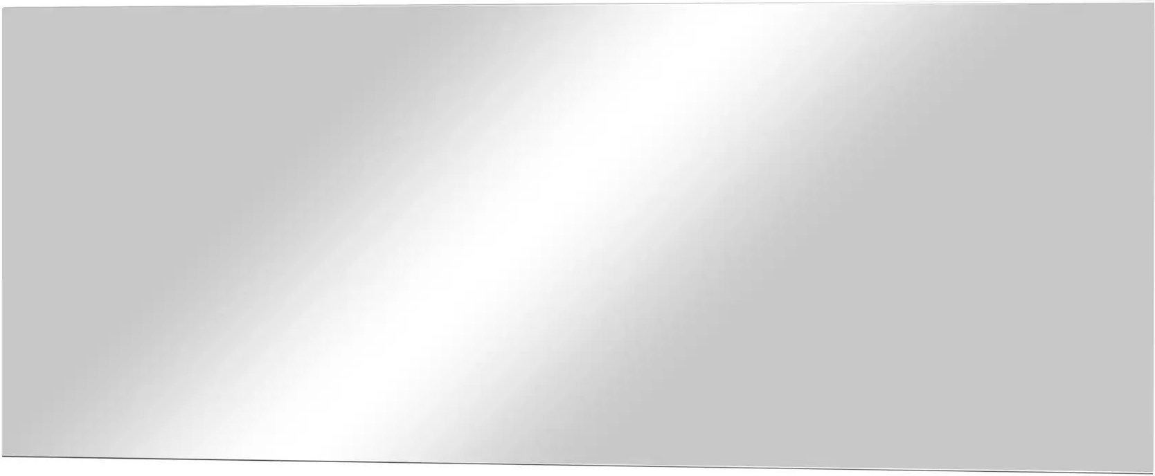 Wohnwert Spiegel 128 x 64 cm Arca ¦ verspiegelt ¦ Glas,Aluminium,Kunststoff ¦ Maße (cm): B: 128 H: 64 T: 3.0 Garderoben ...