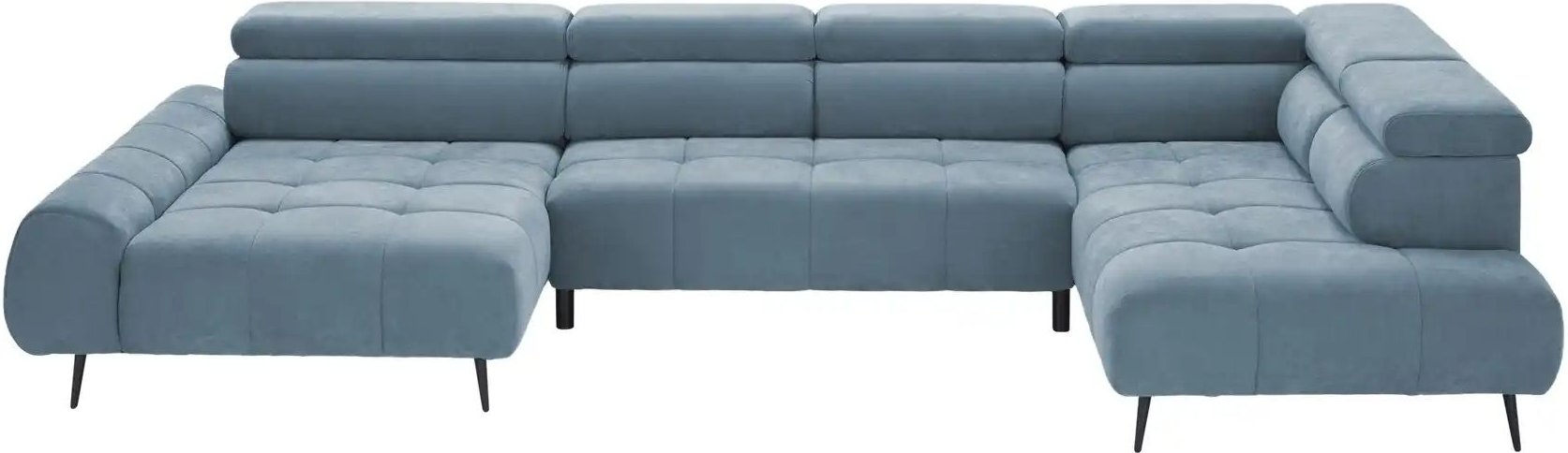 switch Wohnlandschaft Mavel ¦ blau ¦ Maße (cm): B: 367 H: 93 T: 208.0 Polstermöbel > Sofas > Wohnlandschaften - Höffner