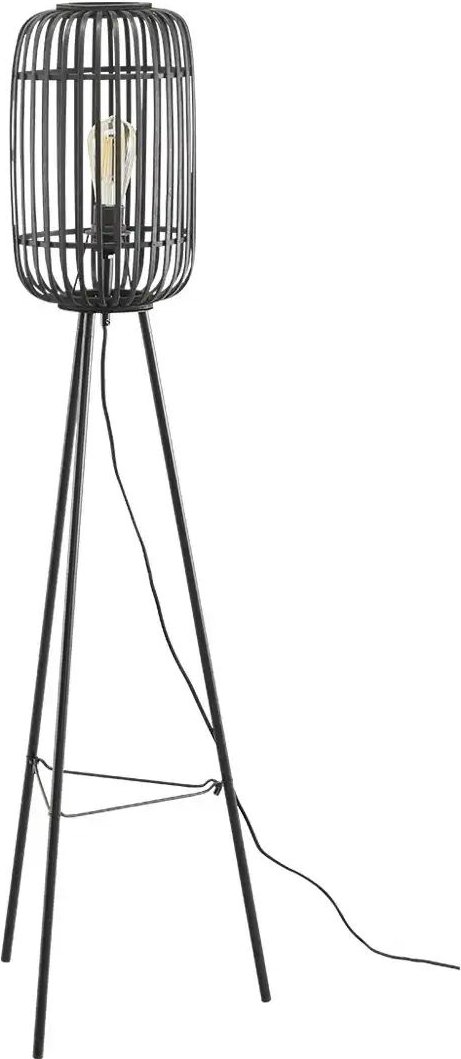 Stehleuchte Woven ¦ schwarz ¦ Maße (cm): H: 130 Ø: 22 Lampen & Leuchten > Stehlampen - Höffner